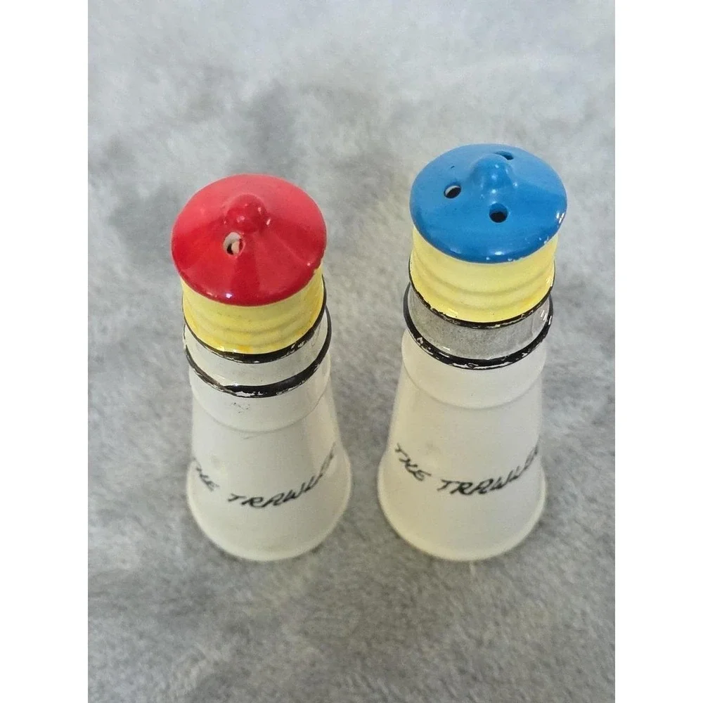 Vintage Lighthouse Salt And Pepper Shakers The Trawler.